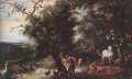 El pecado original del flamenco Jan Brueghel el Viejo